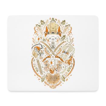 Arboristes Arboristes - Tapis de souris (format paysage) - blanc - Devant