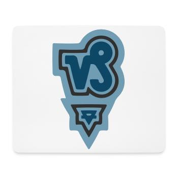 Tierkreis Stammes-Steinbock und Erde - Mousepad (Querformat) - Weiß - Vorne
