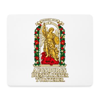 Turamichele Augsburgs Türsteher - Mousepad (Querformat) - Weiß - Vorne