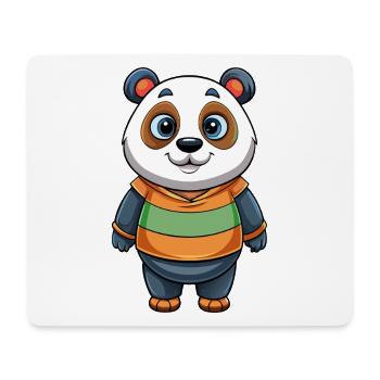 panda - Mouse Pad (horizontal) - white - Front