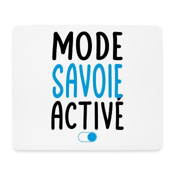 Mode Savoie Activé - Idée Cadeau - Tapis de souris (format paysage) - blanc - Devant