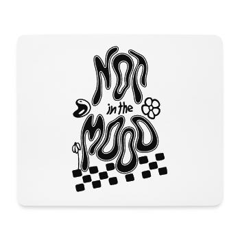 Pas dans l’ambiance Mood Design - Tapis de souris (format paysage) - blanc - Devant
