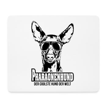 PHARAONENHUND coolster Hund Hundespruch Wilsigns - Mousepad (Querformat) - Weiß - Vorne