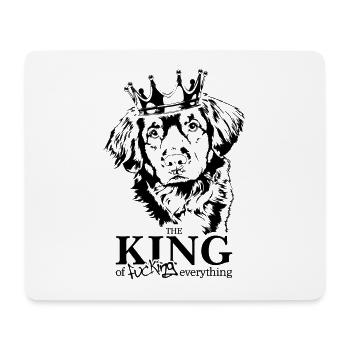 Nova Scotia Duck Tolling Retriever King Dog Dog - Tapis de souris (format paysage) - blanc - Devant