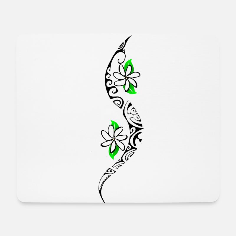 TAITIARE - Mousepad (Querformat) - Weiß