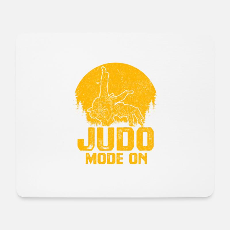 Judo Mode On - Mouse Pad (horizontal) - white