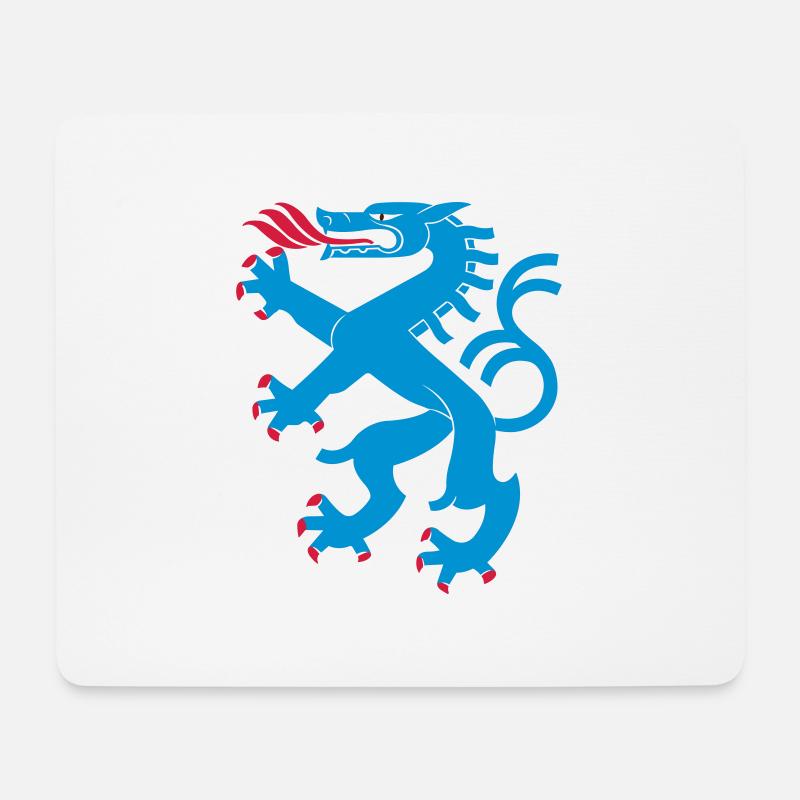 ingolstadt panther klein - Mousepad (Querformat) - Weiß
