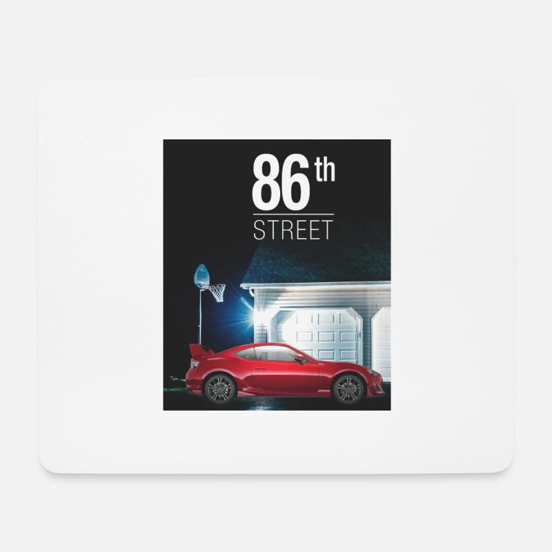 86th Street - Mousepad (Querformat) - Weiß