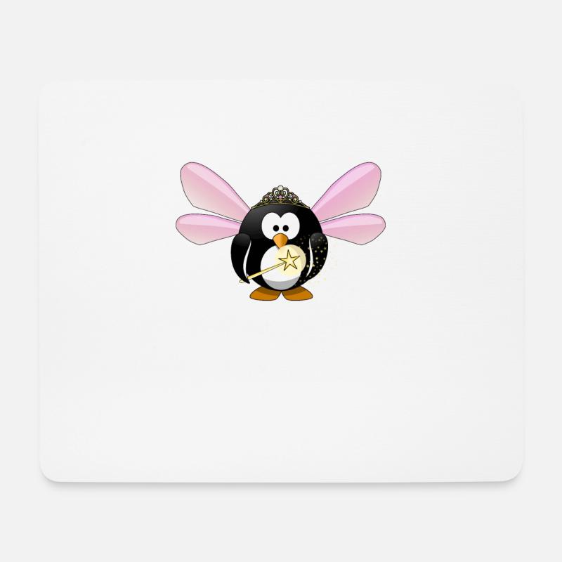 pinguinfee Girl Mädchen rosa Baby Prinzessin pink - Mousepad (Querformat) - Weiß