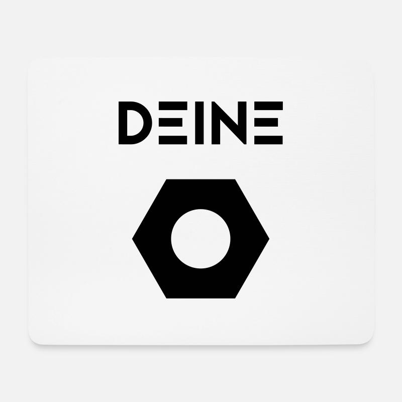 Deine ... - Mousepad (Querformat) - Weiß