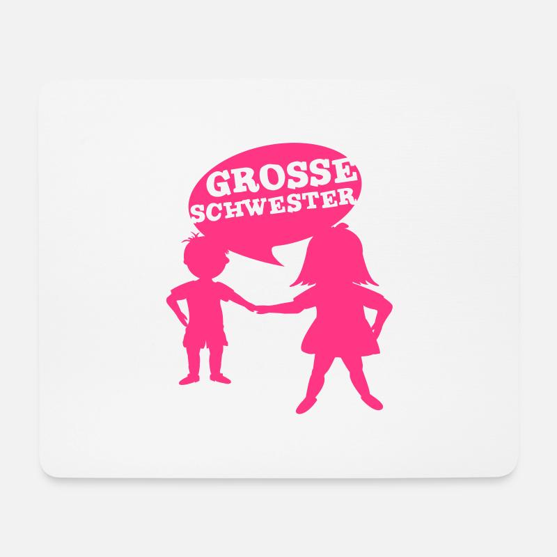 Big Sister - Mouse Pad (horizontal) - white