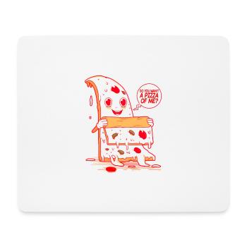Voulez-vous une pizza de moi? - Tapis de souris (format paysage) - blanc - Devant