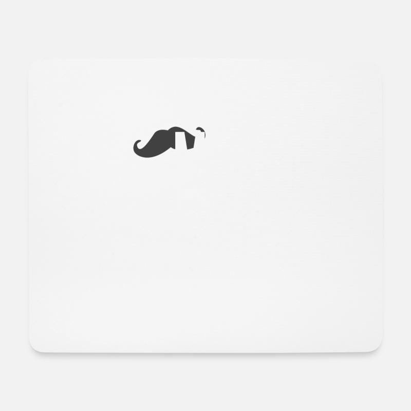 Mr. Right und Mrs Always Right Couple Design - Mousepad (Querformat) - Weiß