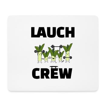 Lauch Crew Eine Gang aus Lauchs - Mousepad (Querformat) - Weiß - Vorne