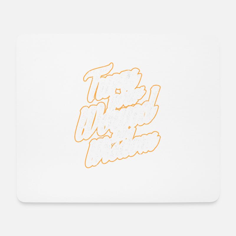 Weisheit Alter Intelligenz Glück Ruhe Zufriedenhei - Mousepad (Querformat) - Weiß