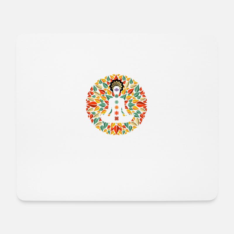 Yoga so I don't kill People T-Shirt lustig - Mousepad (Querformat) - Weiß
