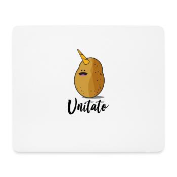 Unicorn Potato Unitato - Tapis de souris (format paysage) - blanc - Devant