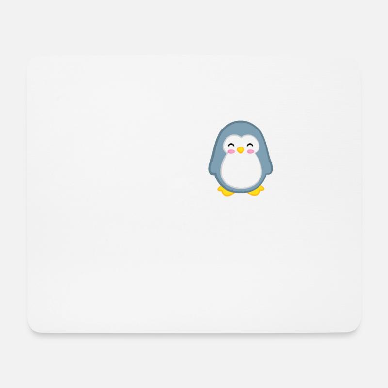 Pinguin - Pinguine - Pinguinmotiv - Be Yourself - Mousepad (Querformat) - Weiß