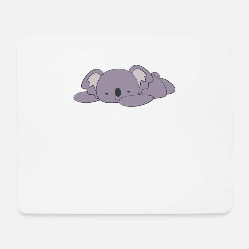 Koala - Koalas - Koala T-Shirt - Sleeping - Mouse Pad (horizontal) - white