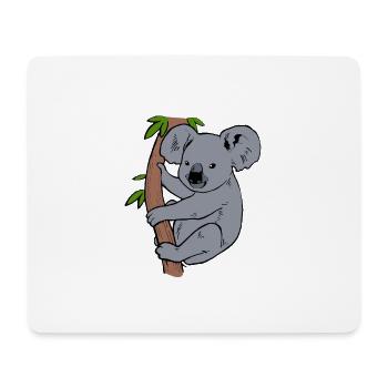 Koala - Tapis de souris (format paysage) - blanc - Devant