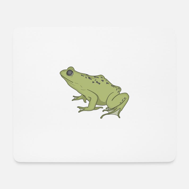 frog - Mouse Pad (horizontal) - white
