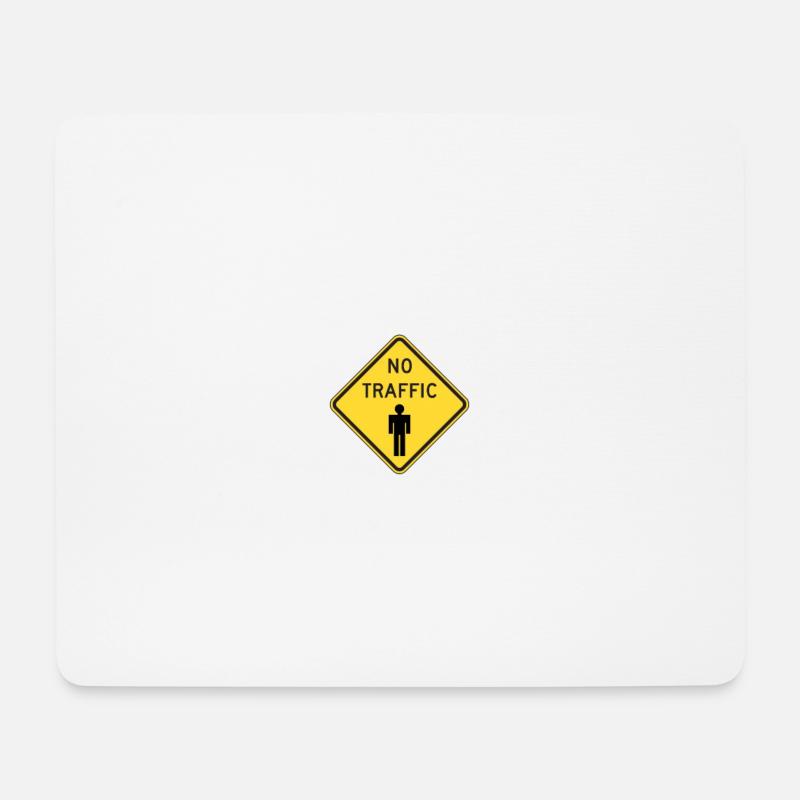 Dieser Bahnhof ist schon besetzt - Mousepad (Querformat) - Weiß
