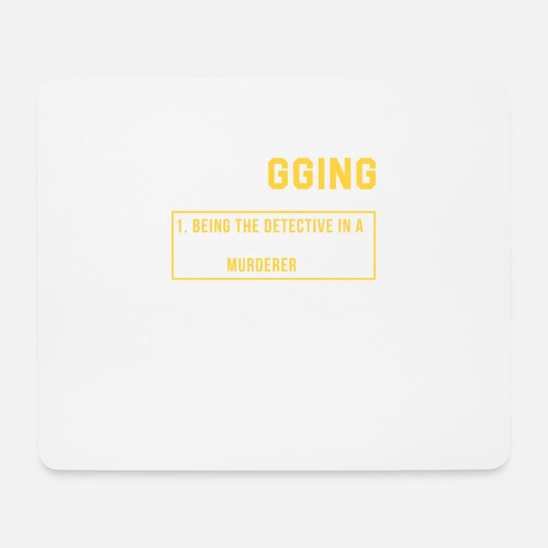 Debugging Programmieren Programmierer Geschenk - Mousepad (Querformat) - Weiß