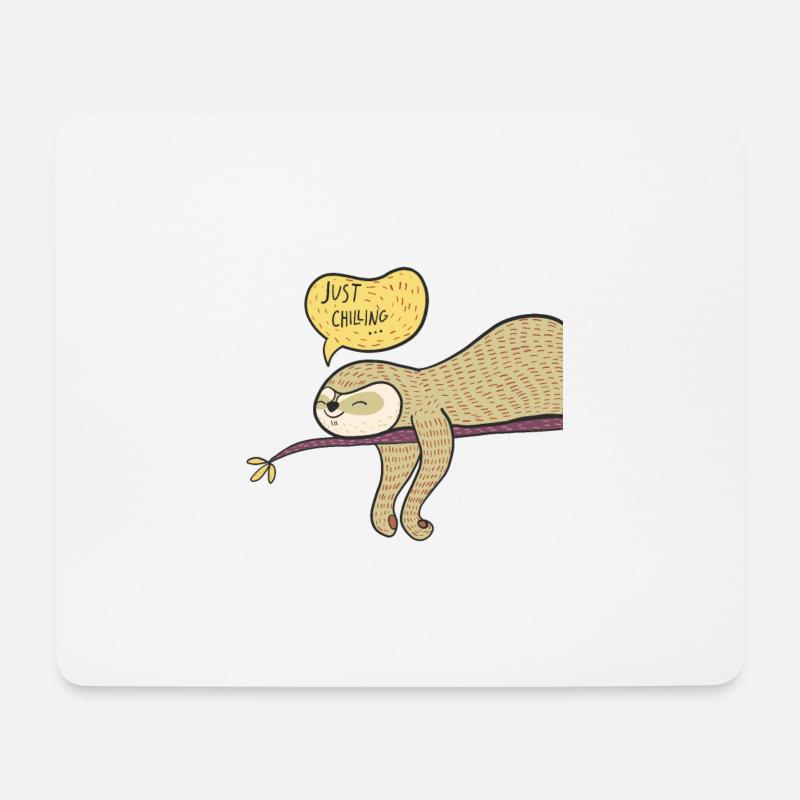 Lustiges Shirt - Mousepad (Querformat) - Weiß