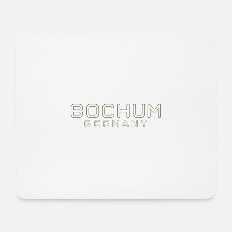 Bochum - Mousepad (Querformat) - Weiß