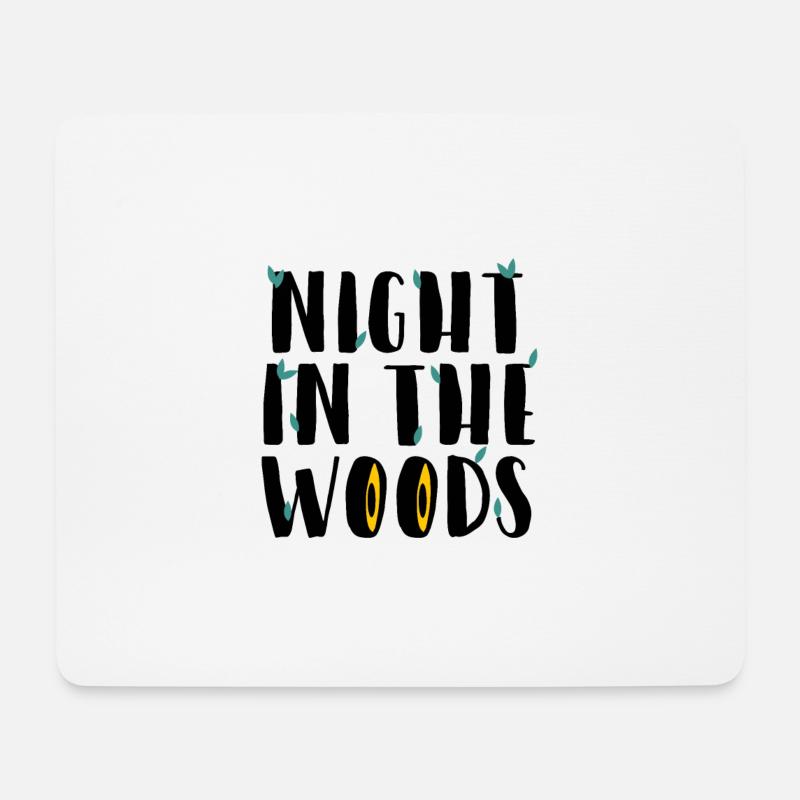 Night In The Woods - Mouse Pad (horizontal) - white