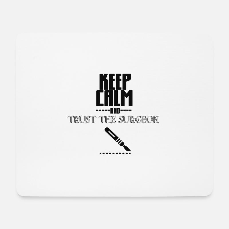 Plastische Chirurgie - Mousepad (Querformat) - Weiß