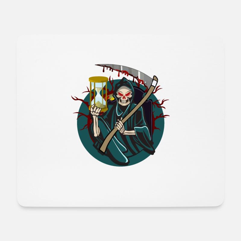 Halloween - Mousepad (Querformat) - Weiß