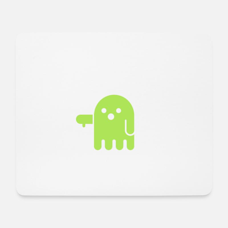 Ghost Boo - Mouse Pad (horizontal) - white