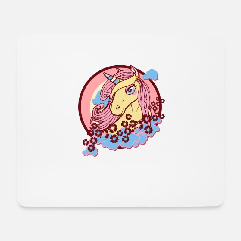 Fabelwesen - Mousepad (Querformat) - Weiß