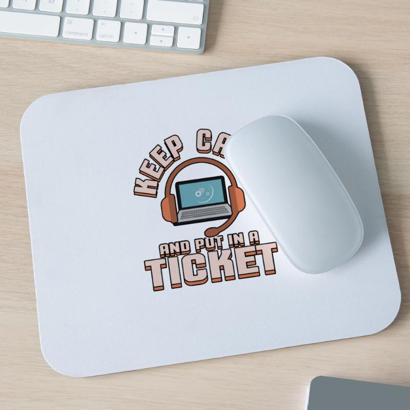 Tech support ticket computer problem Bug Informatik Mouse Pad (horizontal)