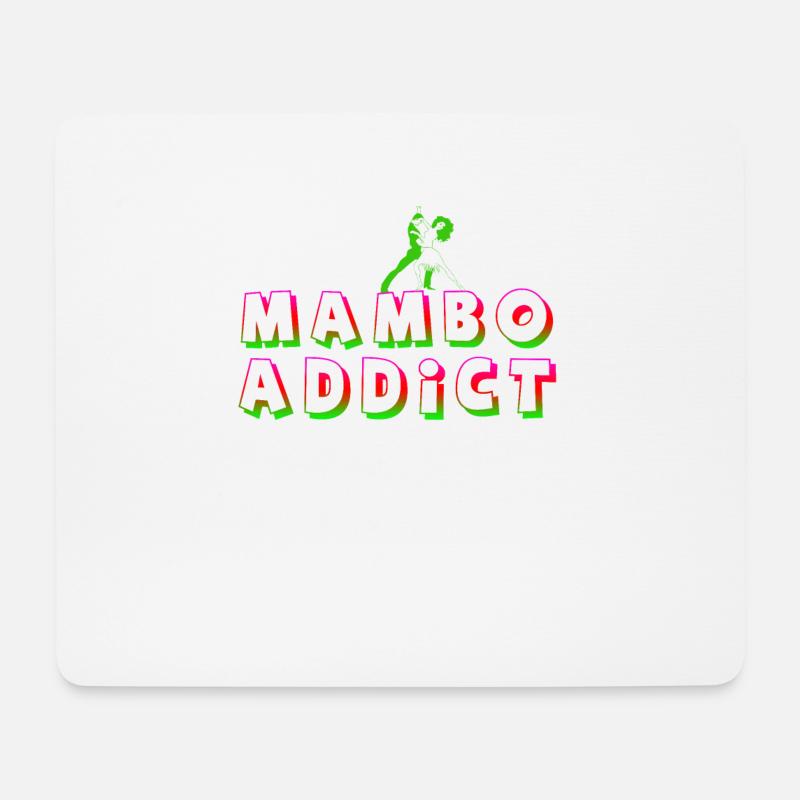 Mambo dance - Mouse Pad (horizontal) - white