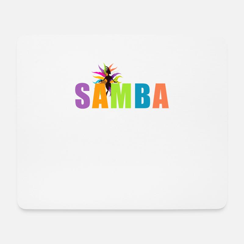samba - Mouse Pad (horizontal) - white