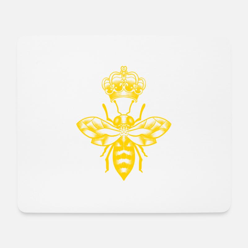 Queen Bee - Mouse Pad (horizontal) - white