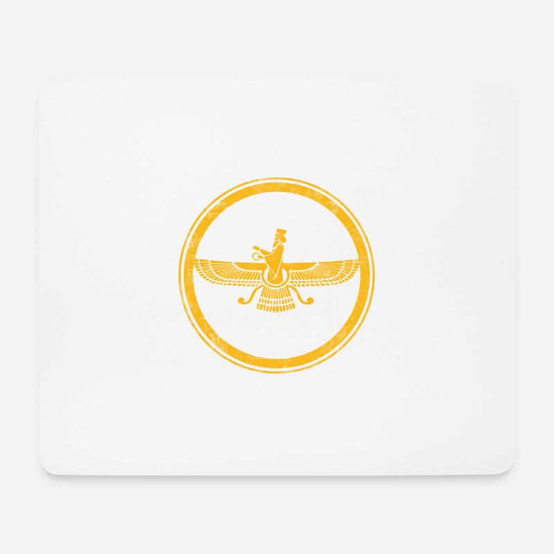 Anunnaki Descendant - Mousepad (Querformat) - Weiß