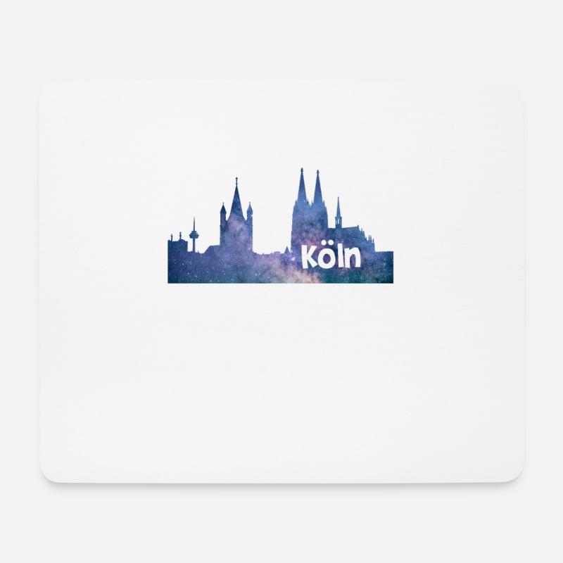 Cologne - Mouse Pad (horizontal) - white