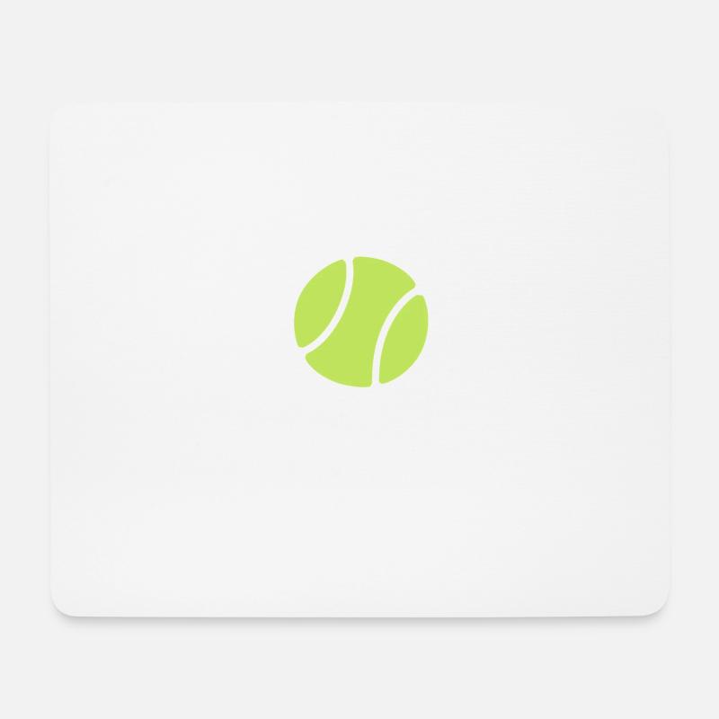 Tennis Kinder - Mousepad (Querformat) - Weiß