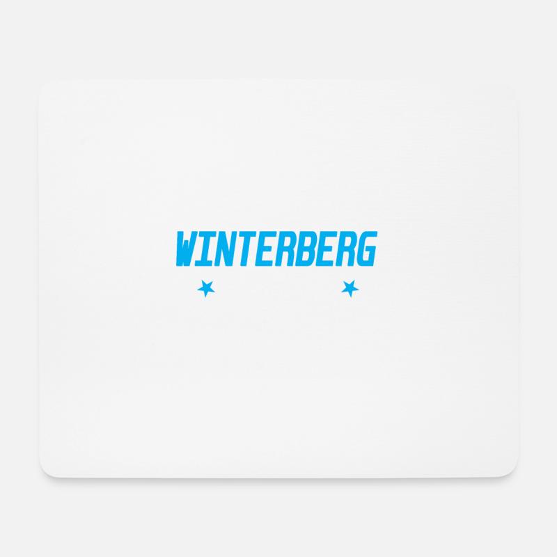 Apres Ski Winterberg Team Winter Urlaub Geschenk - Mousepad (Querformat) - Weiß