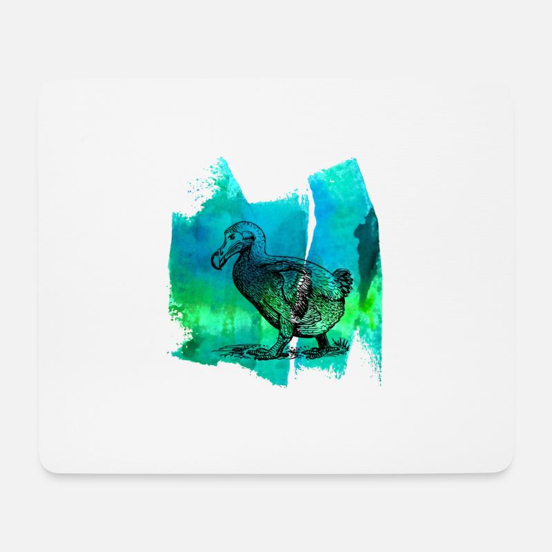 Dodo Taube Truthan T Shirt - Mousepad (Querformat) - Weiß