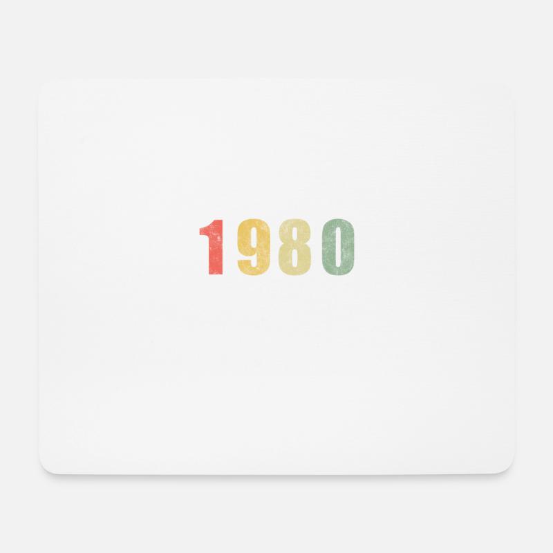 1980 - Mouse Pad (horizontal) - white