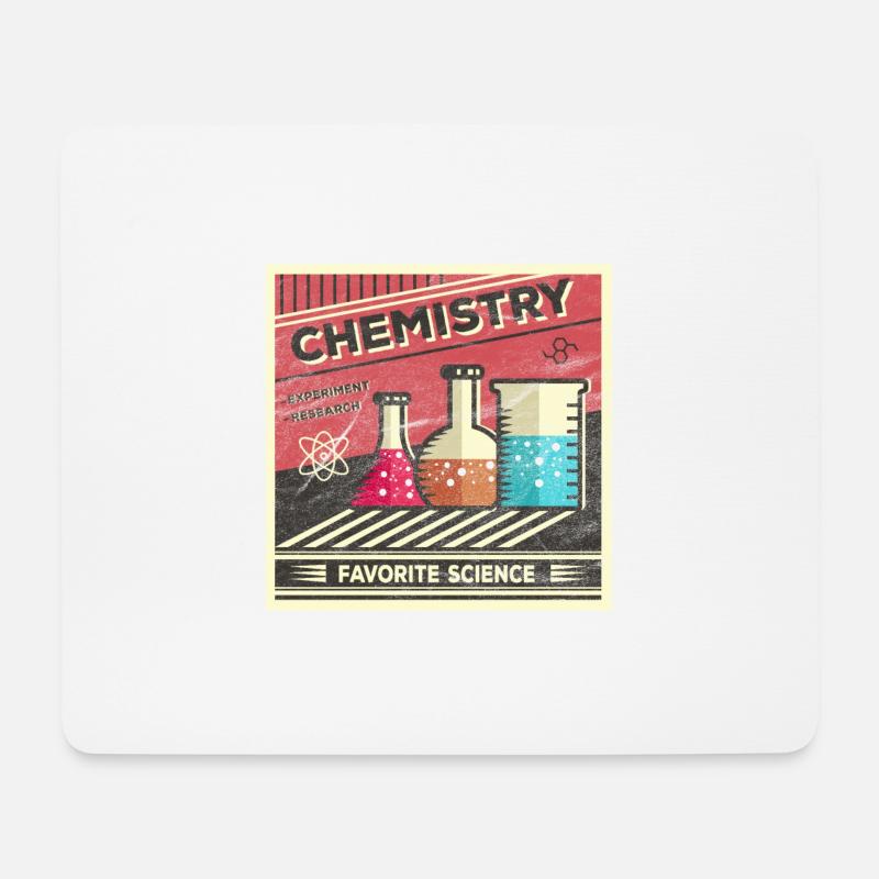 Chemie Chemikant Labor Lehrer Student Geschenk - Mousepad (Querformat) - Weiß