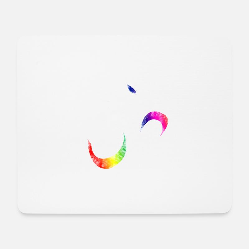 Om Zeichen - Mousepad (Querformat) - Weiß