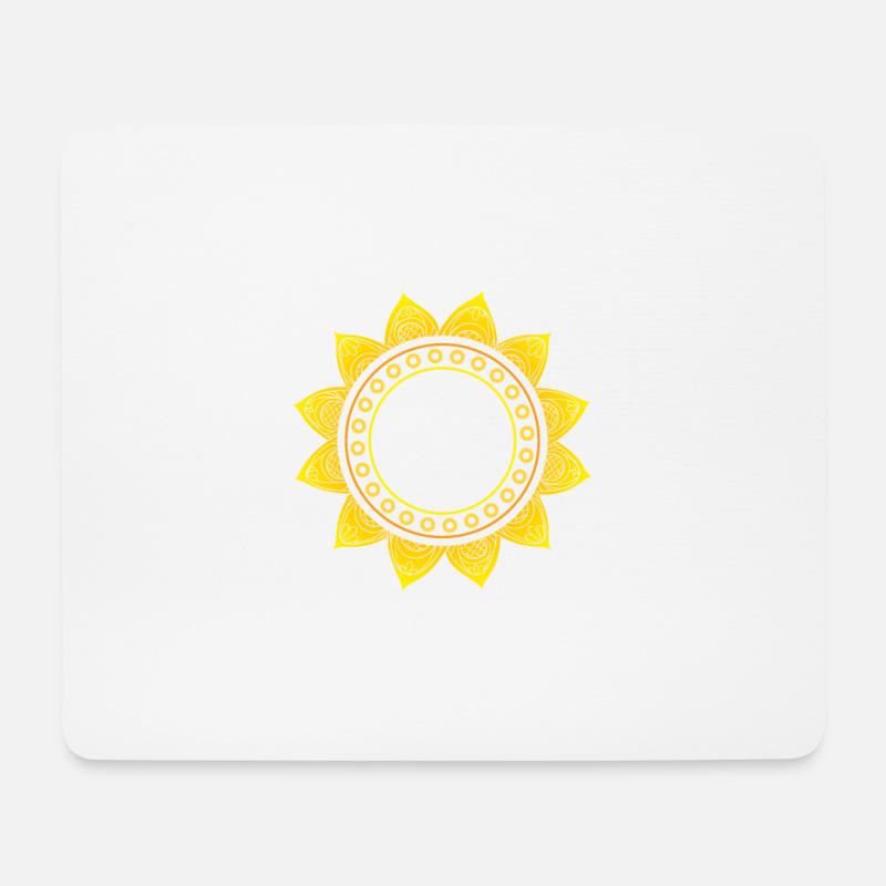 Yin yang - Mouse Pad (horizontal) - white