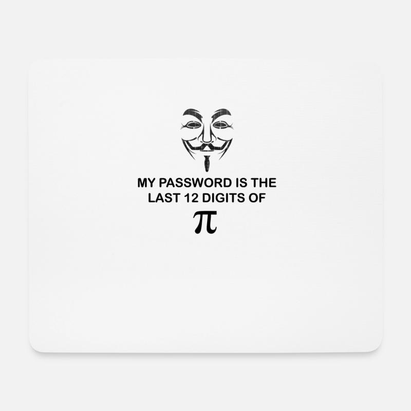 mathematics - Mouse Pad (horizontal) - white