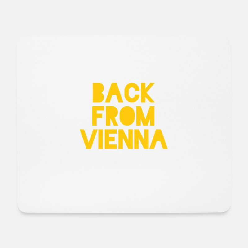 Vienna Wien Vienne - Mousepad (Querformat) - Weiß