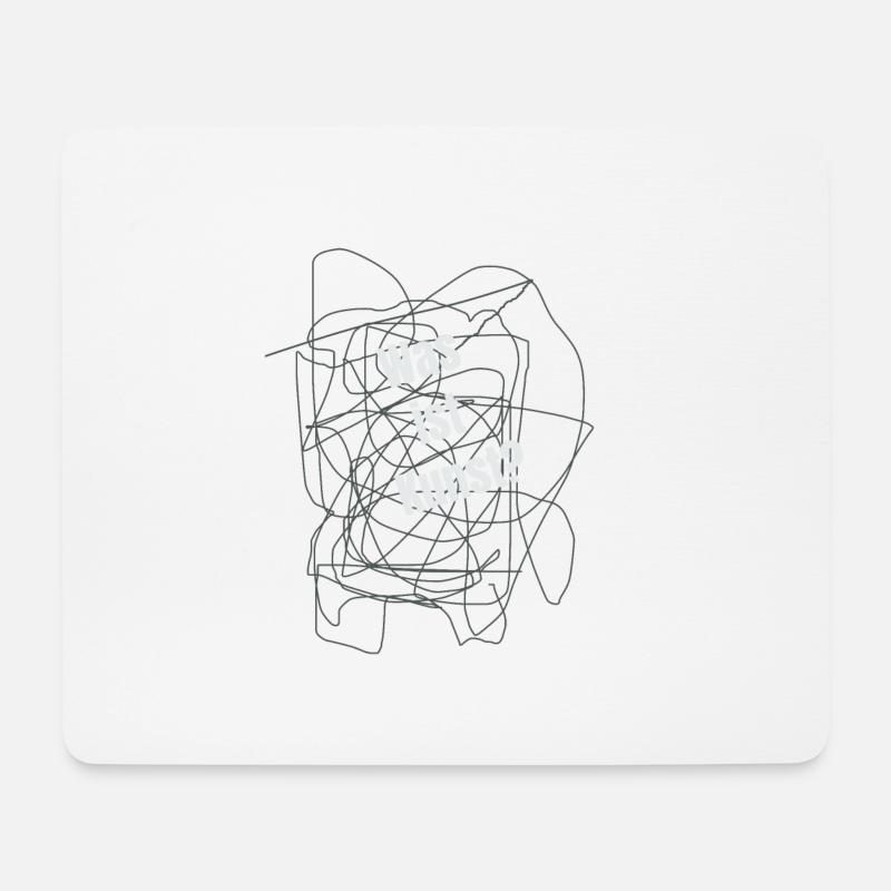 Was ist Kunst 0143 - Mousepad (Querformat) - Weiß